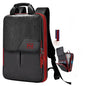ZINZ Slim & Expandable Laptop Backpack 15.6 16 17 inch Travel Business Backpack Water-Resistant Daypack for Men and Women，Black red - color: B01rd01