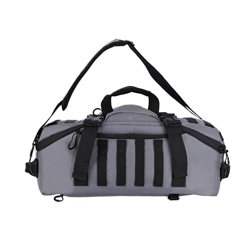 3 In 1 Military Backpack Travel Duffle Bag for Weekender Gym Traveling Workout Deployment - color: Gray, size: Medium (45L)