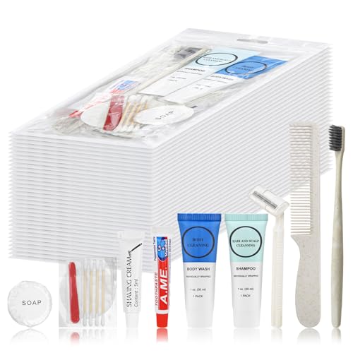 Toiletry Kits Homeless Personal Hygiene Care Package Kits Supplies In Bulk, Disposable Travel Size Essential Women Men Toiletries Set for Hotel, Charity, Camping, Travel (20 Pack) - size: 20 Pack
