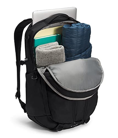 THE NORTH FACE Surge Commuter Laptop Backpack | Daypack With Water Repellent Finish, 16" Laptop Sleeve, Reflective Details - color: Tnf Black/Tnf Black, size: One Size