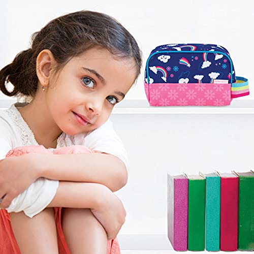 Stephen Joseph, Kids Toiletry Bag, Boys and Girls Toiletry Kit, Travel Bag - color: Rainbow