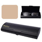 Philley Aluminum Ultra-Light Eyeglasses Case Hard Shell Nearsighted Glasses Case for Women & Men - color: Black