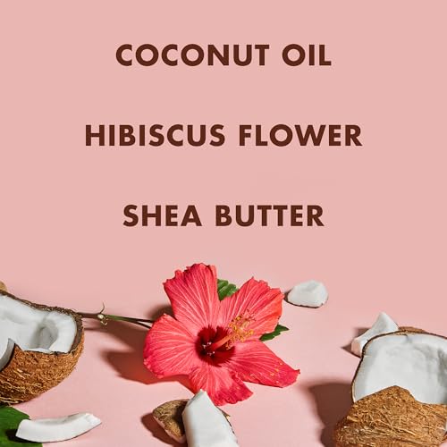 SheaMoisture Travel Essentials Hair Care Bundle, Coconut & Hibiscus Curl & Shine Shampoo & Conditioner + Curl Enhancing Smoothie for Bouncy Curls, Frizz Control, 3.2 Oz Ea
