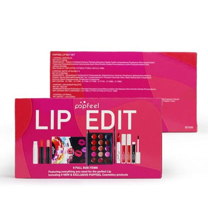 FantasyDay All in One Makeup Kit for Women Full Kit Girls Makeup Gift Sets Xmas Essential Bundle Include Eyeshadow Palette Lipstick Blush Concealer Eyeliner Mascara Foundation Brush Eyebrow Pencil - color: SET006D