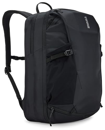 Thule EnRoute Backpack 30L, Elevated 17" Laptop Pocket, 11" Tablet Sleeve, Separate Accessories Compartment, TPU Zippered Pocket for Wet/Dirty Items - color: Black New, size: 30L