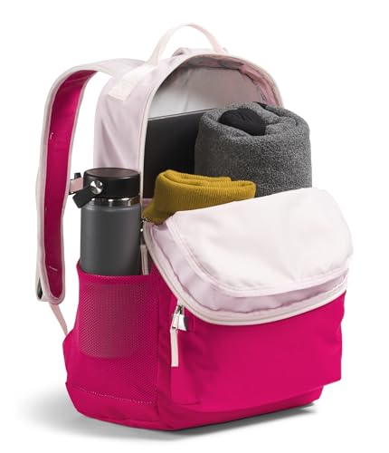 The North Face Teen Chuckwalla Daypack - Travel Backpack, Laptop Sleeve, Reflective Safety Details, Adjustable Strap, Pale Blossom/Lali Guran, One Size - color: Pale Blossom/Lali Guran
