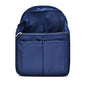 HOYOFO Mini Backpack Organizer Insert Small Bag Divider for Rucksack Purse Lightweight Nylon Shoulder Bag Organizer Insert, Navy Blue - color: Navy Blue