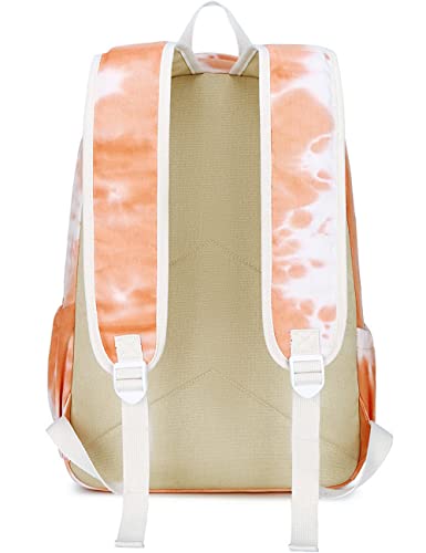 mygreen Kids Backpack, Kawaii Girls Backpack for School Ages 8-12 - color: Orange, Multicolor, 15 Inch Laptop