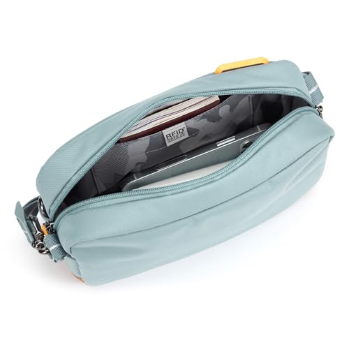 Pacsafe GO Crossbody | Anti Theft - color: Fresh Mint, size: 2.5 litre