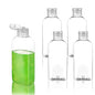 Travel Size Containers Plastic Travel Bottles for Toiletries Leak Proof Squeeze Bottle with Flip Cap TSA Approved 3.4oz/100ml Small Bottles for Liquids, Shampoo & Lotion (5 Pack) - size: A-5 Counts