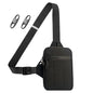 Mini Sling Bag for Men Crossbody,Small Chest Bag Casual Trendy Waterproof Lightweight Phone Crossover Daypack - color: Black Mini Anti Theft Crossbody Sling Bag
