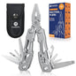14-In-1 Multitool Pliers，Premium Portable Multi Tool ，with Safety Locking Professional Stainless Steel Multitool Pliers Pocket Knife,Apply to Survival, Camping,