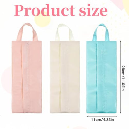 3 PCS Travel Underwear Organizer Bag with Zip, Mini Compression Travel Socks Storage Bag, Portable Packing Pouch for Traveling Underpants Lingerie Luggage Ties Cosmetics Accessories