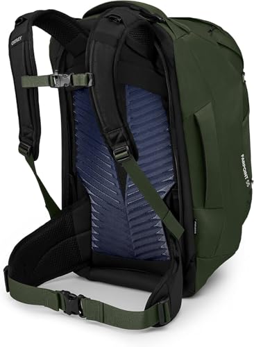 Osprey Farpoint 55L Men's Travel Backpack, Gopher Green - color: Gopher Green, size: 55L