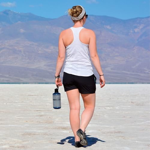 Nalgene 32 oz Narrow Mouth Water Bottle | BPA-Free, Durable & Leak Proof, Lightweight Bottle for Hiking, Gym & Travel, Grey (Pack of 6) - color: Grey, size: 32 Ounces (Pack of 6)