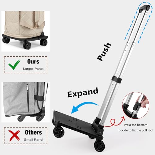 Rolling Garment Bags for Travel - Carry on Convertible Garment Duffle Bags with Wheels for Men Women, 4 in 1 Large Travel Duffel Bags with Shoes Compartment Hanging Suit Dress Weekender Bag 4pcs Set - color: Khaki