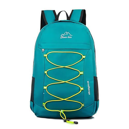 Outdoor Water Resistant Hiking Backpack - color: Teal