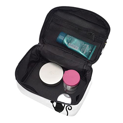 Makeup Bag Cat Paw Print Travel Cosmetic Bags Organizer Train Case Toiletry Make Up Pouch - color: color10