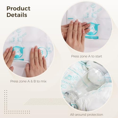 Foam Bags For Shipping 20 PCS 14×16 Inch, Handy Temperature-Activated Expanding Pouches, Instant Pack Quick Packaging - Protective Parcel Solution - color: 20 PCS, size: 16 × 14 inch