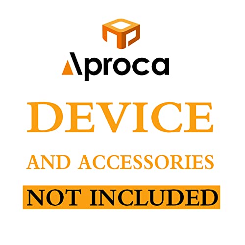 Aproca Black Hard Travel Storage ProtectiveCase, for Ceptics World Travel Adapter Kit - color: Black