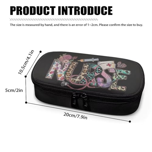 Leopard Print Insulin Cooler Travel Case for Insulin Pen Cooling Case Portable Medication Insulated Diabetic Carrying Pack for Insulin Pen Glucose Meter and Diabetic Supplies - color: Leopard Print Nurse