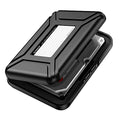 ORICO Hard Drive Case 3.5 inch HDD Storage Carrying Case Anti-Static and Shockproof External Hard Drive Portable Case, Compatible with WD, Seagate, Toshiba, Samsung, Hitachi, Crucial-PHXBK - color: Black