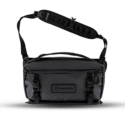 WANDRD ROGUE V1 9L Sling: Compact Camera Sling and Crossbody Bag with Fast Access, 3-Way Carry– Lightweight Everyday Bag Great for Travel, Photography, and Daily Use (Black) - color: Black, style: 9l