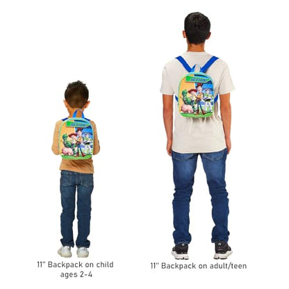 Fast Forward Toy Story Backpack Set for Kids - Bundle with 11” Mini Backpack, Plus Tote Bag | Toy Story Travel Bag Accessories for Boys and Girls