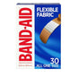 Band-Aid Brand Flexible Fabric Adhesive Bandages, Comfortable Flexible Protection & Wound Care of Minor Cuts & Scrapes, Quilt-Aid Technology to Cushion Painful Wounds, All One Size, 30 ct - size: 30 Count, style: All One Size
