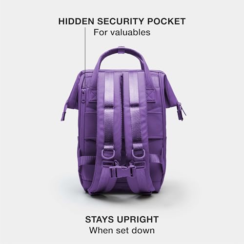 Portland Gear Cascade Compact Backpack, Weatherproof Construction, Perfect for Daily Use and Travel, Padded Laptop Sleeve and Adjustable Straps, 13.5L, Iris - color: Iris