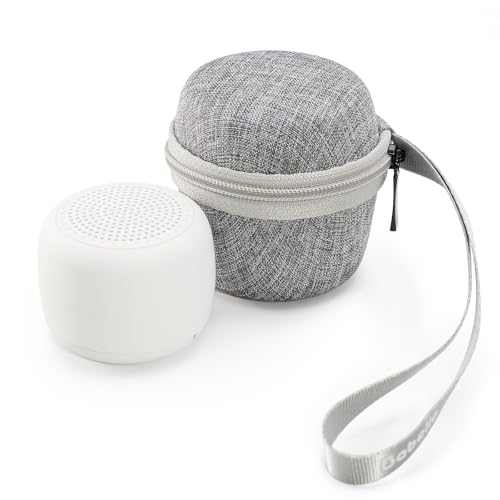Babelio Portable White Noise Machine + Travel Case in Grey, for Adults Kids Baby - color: White, size: Pocket Mini + Travel Case