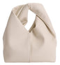 Slouchy Suede Crescent Crossbody Purses Women Cute Hobo Bags Trendy Satchels Underarm Shoulder Bag Travel Tote Handbag 2026 - color: B Pu White-no Strap