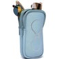 KKP Double Eyeglass Case | Sunglasses Cases with 2 Compartments - color: Light Blue