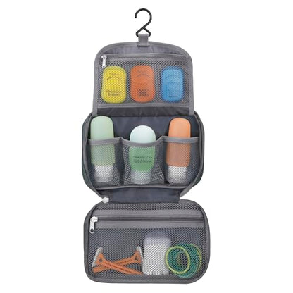 Travelon Compact Hanging Toiletry Kit - color: Charcoal