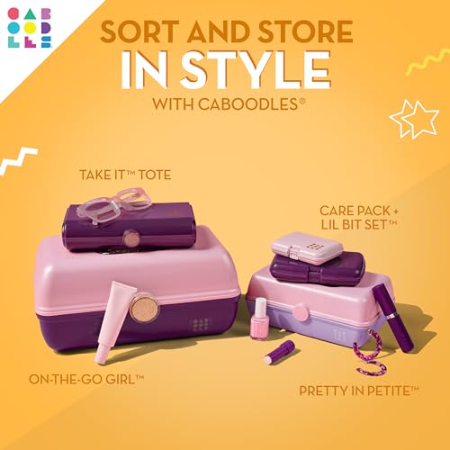 Caboodles Take-It Tote - color: Mustard, size: (Pack of 1)