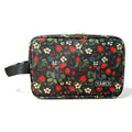 Yumbox Chill Snack Bag includes 2 Removable Gel Ice Packs, Freezable Cooler Bag for School Lunch, Work, Pre-school, Foldable, Spacious, Lightweight Strawberry Fields Print - color: Strawberries