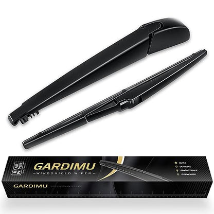 Rear Wiper Blade Assembly, Back Windshield Wiper Blades Arm Accessories Replacement for Toyota RAV4 2013-2018, Rear Wiper Blade and Arm Set for 2013 2014 2015 2016 2017 2018. - size: For Toyota RAV4 2013-2018