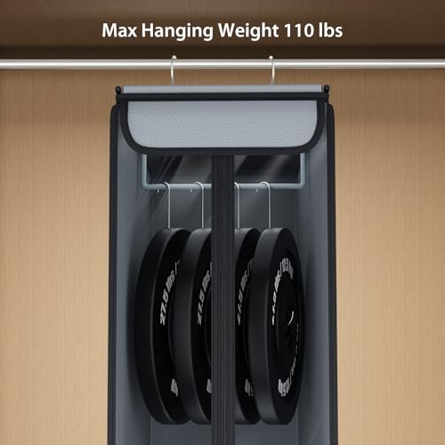 Univivi Garment Bags for Hanging Clothes 50", Hanging Garment Bags for Closet Storage with Large Clear Window, Garment Storage Bags for Suits, Coats, Dresses, 1 Pack - size: 50"-1PCS