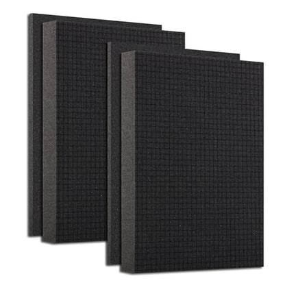 QDYMXUN Pre-Cubed Pick & Pluck Foam Sheets - 2-Pack (16"x12"x2") with 0.4" Bottom Padding, Polyurethane Apart Insert Pads Liners for Toolboxes, Storage Drawer and Crafts - size: 2Pack 16'' x 12'' x 2'' with 0.4" Bottom Padding