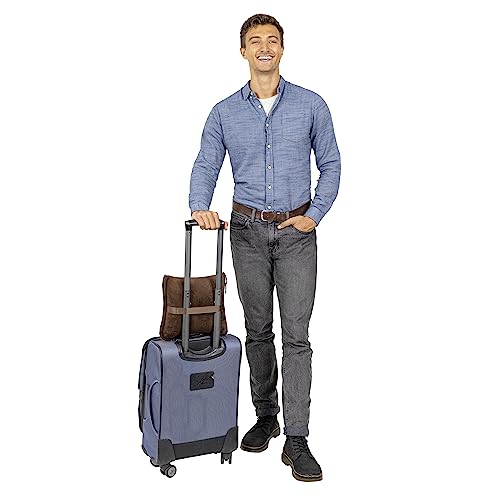 BlueHills Premium Soft Travel Blanket Pillow Airplane Blanket Soft Bag Pillow case with Hand Luggage Belt and Backpack Clip Compact Pack Large Portable Throw Air Plane Flight Travel (Brown T009) - color: Brown-1pk-t009