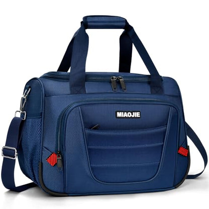 Underseat Carry On luggage Bag Airplanes Personal Item Bags Weekender Overnight Travel Tote Bag Shoulder Small Softside Carry on Luggage Travel Duffel Bags For Men Women -18 IN Navy Blue - color: Navy Blue, size: 18 IN
