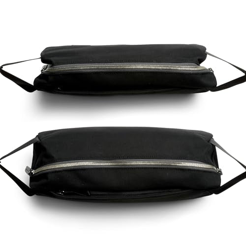 Bellroy Classic Sling (everyday 7 liter minimalist crossbody bag with internal organization, adjustable crossbody strap, and auto-compression system) - Black - color: Black