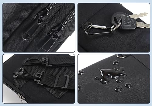 Travel Cell Phone Pouch Belt Pouch, Phone Holster Crossbody Bag with Shoulder Strap for iPhone Case Holder for Hand with Neck Lanyard Smartphone Walking Passport Wallet | with Shoulder Strap - color: Single Layer Blue