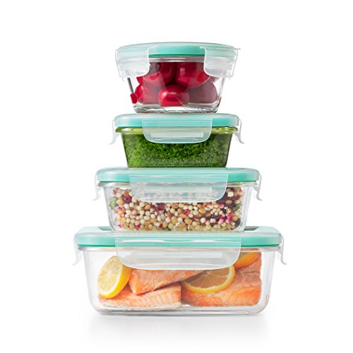OXO Good Grips Smart Seal Airtight Container 12 Piece Glass Container Set - size: 12-Piece