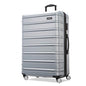 Samsonite Omni 2 28-Inch Large Checked Hardside Luggage with 360° Spinner Wheels - Scratch Resistant Hardshell - TSA Lock - Expandable Polycarbonate Shell for Lightweight Travel - Artic Silver - color: Arctic Silver, size: Checked-Large Spinner