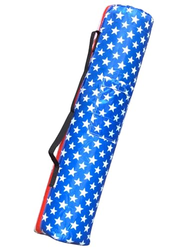 Replacement Bag for Folding Camping Chair, Portable Camp Chair, Hammock, Yoga Mat, Umbrella, Tents, Tripods, Fishing Poles - 420D Oxford Polyester Fabric - color: US Flag, size: Large 43"x9"x9"