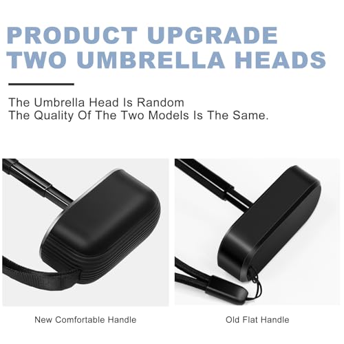 Mini Umbrella - Compact, Waterproof Travel Umbrella for Light Rain, Suitable for Women's Purse and Pocket - color: 0501.Light Blue