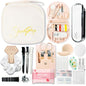 Women's Emergency Kit for Weddings 29 Essential Items for Brides Daily Use All in One Travel Kit Personal Care Survival Set for Team Bride - style: Queen Beige