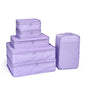 JJ POWER Travel Packing Cubes, Luggage Organizers with Shoe Bag - color: Purple
