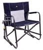 GCI Outdoor Freestyle Rocker XL Portable Folding Rocking Chair and Outdoor Camping Chair - color: Indigo Blue, style: Freestyle Rocker XL
